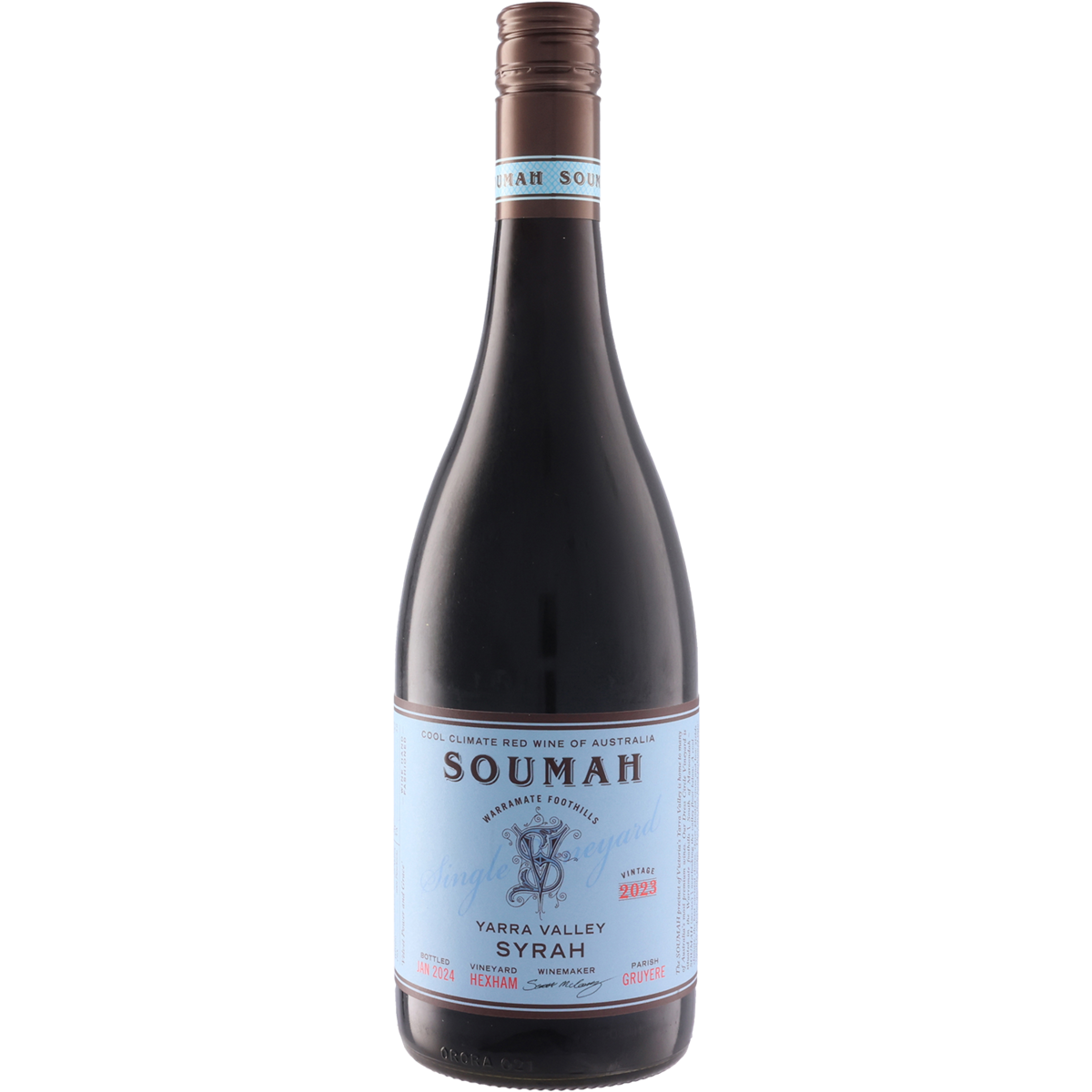 Soumah Syrah Hexam Vineyard