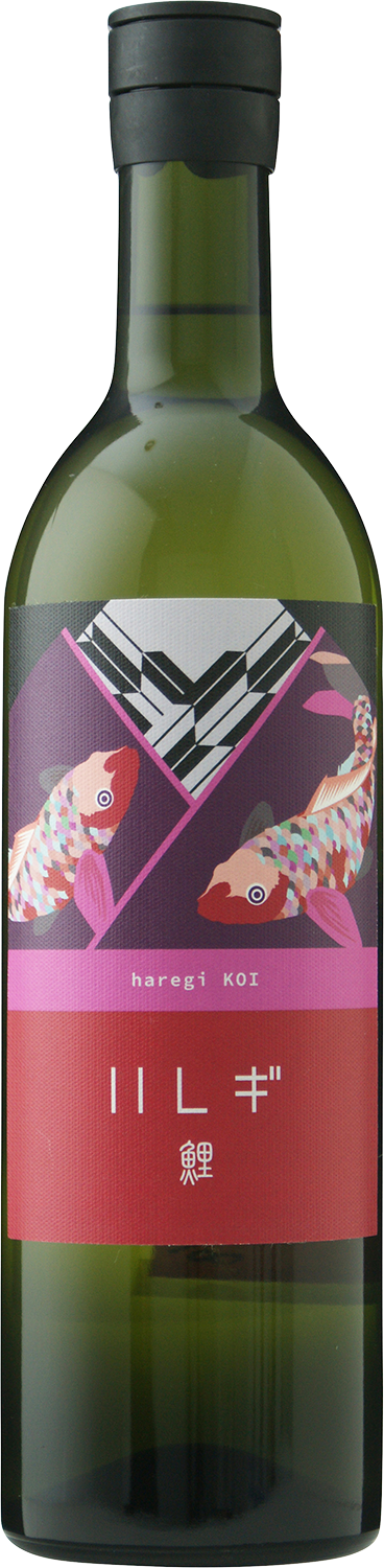Haregi Koi matured in wine cask Tokubetsu Junmai Gensyu