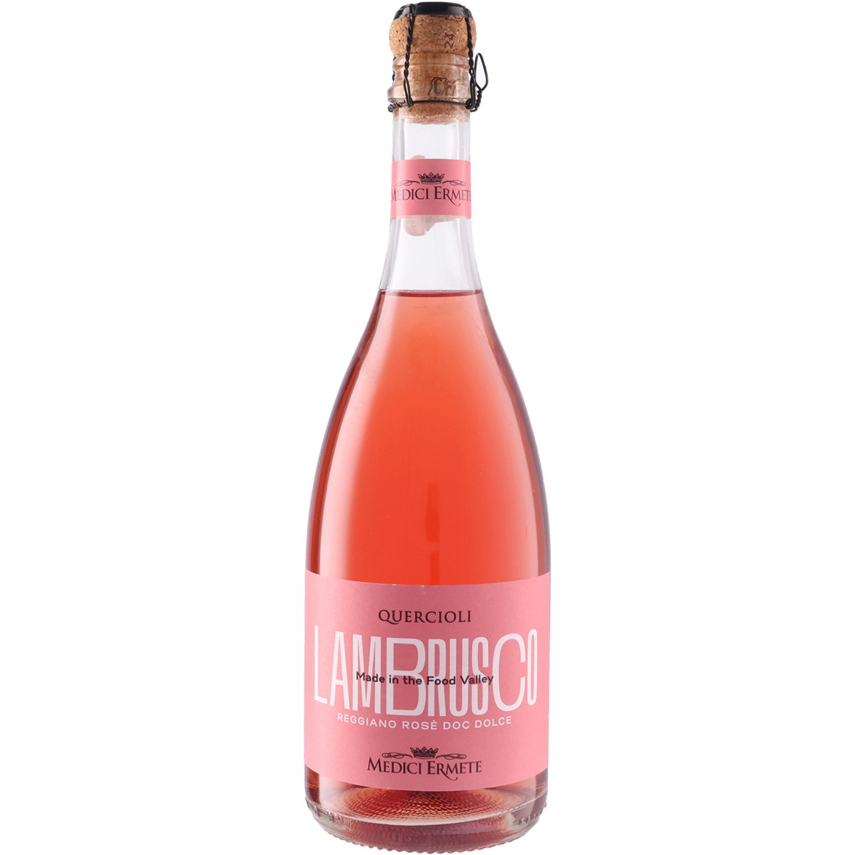 Quercioli Reggiano Lambrusco Dolce Rosato