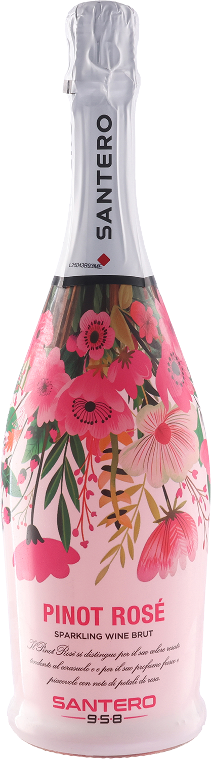 Pinot Rose Flower Bottle