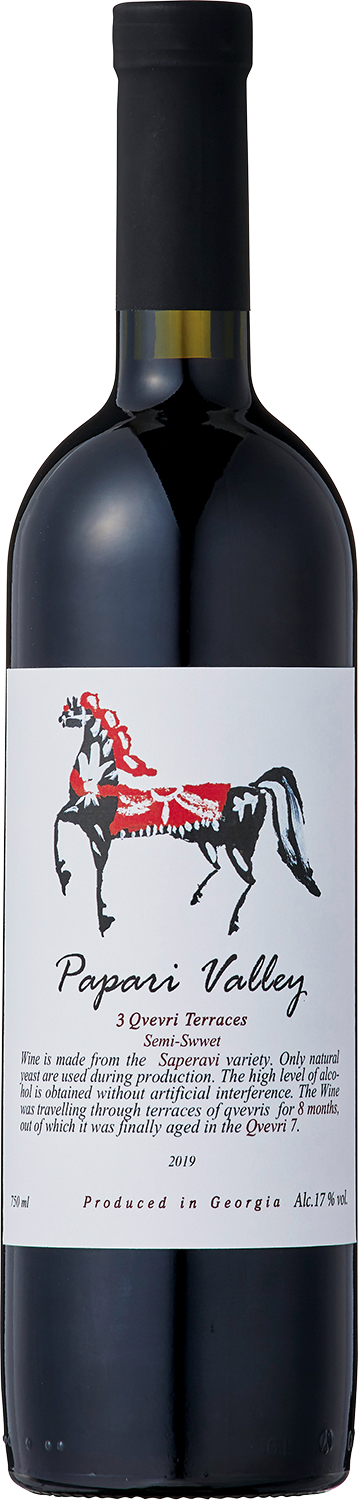 3 Qvevri Terraces Saperavi Semi-Sweet No.7