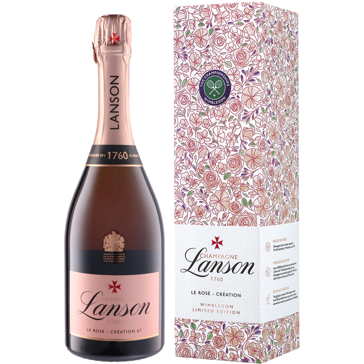 Le Rose Creation with Winmbledon Gift Box 2024 (Fleur) for 1 bottle