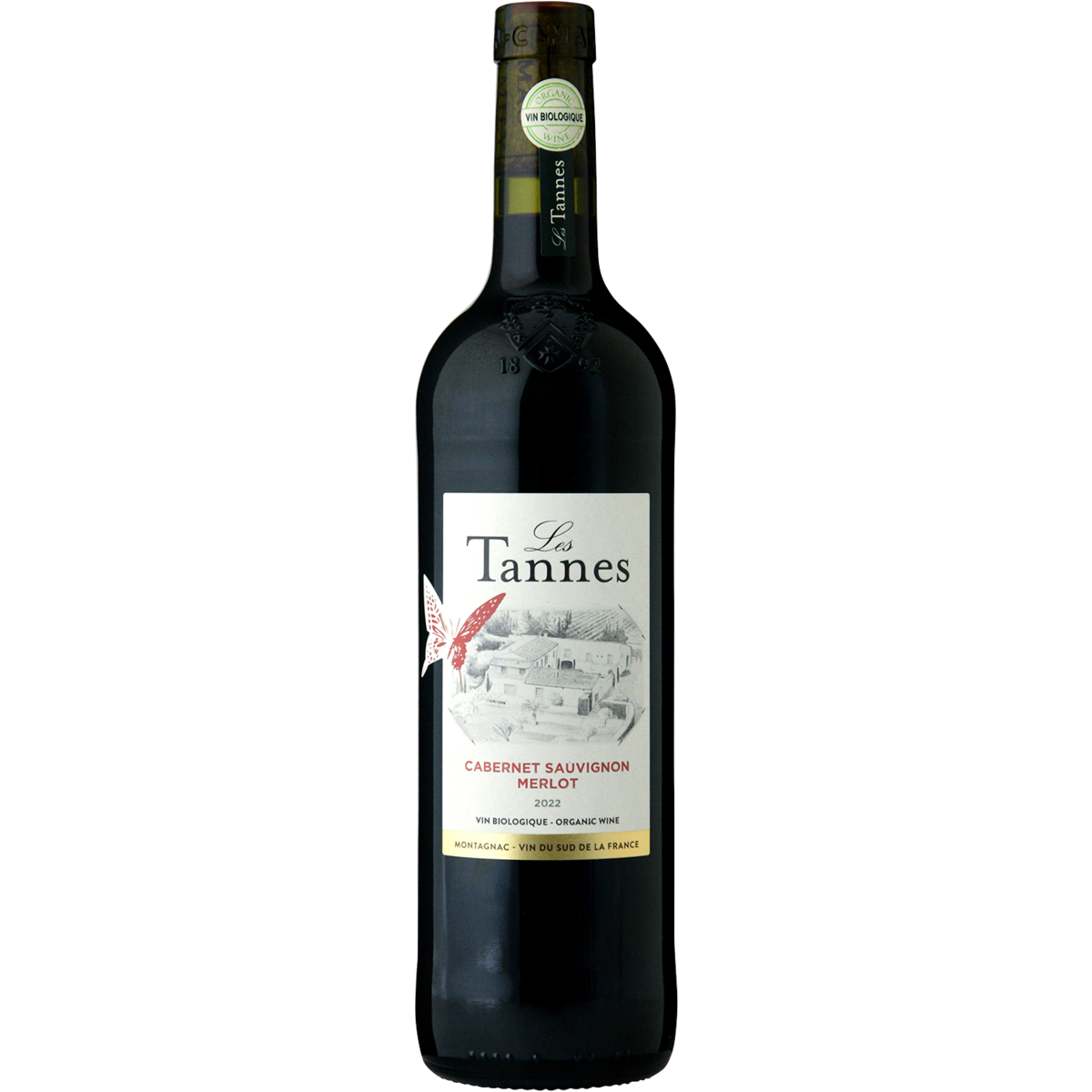 Les Tannes Organic Cabernet Sauvignon-Merlot