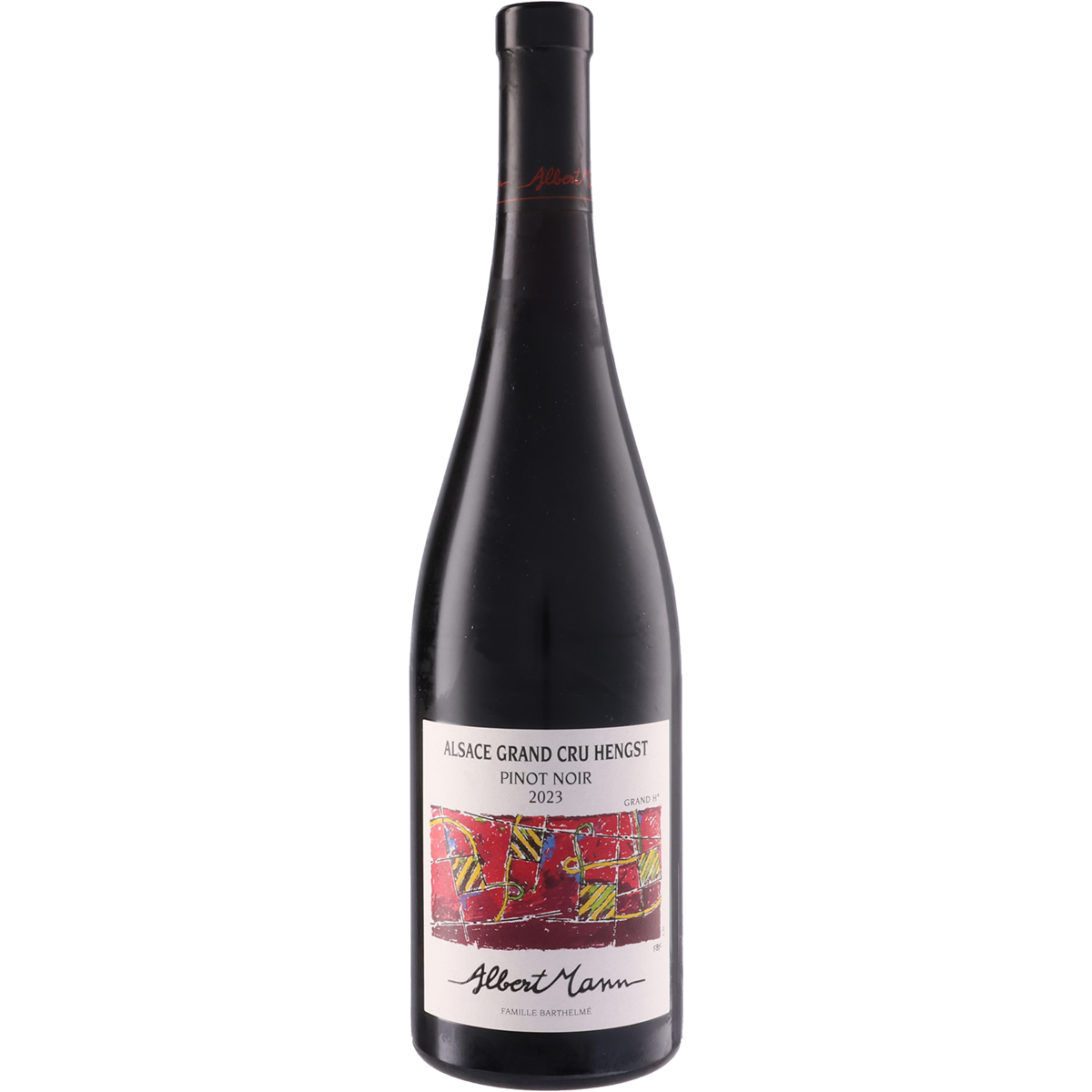 Alsace Pinot Noir Grand H Hengst Grand Cru