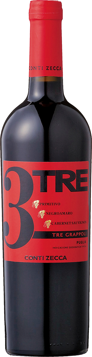 TRE grappoli Rosso Conti Zecca