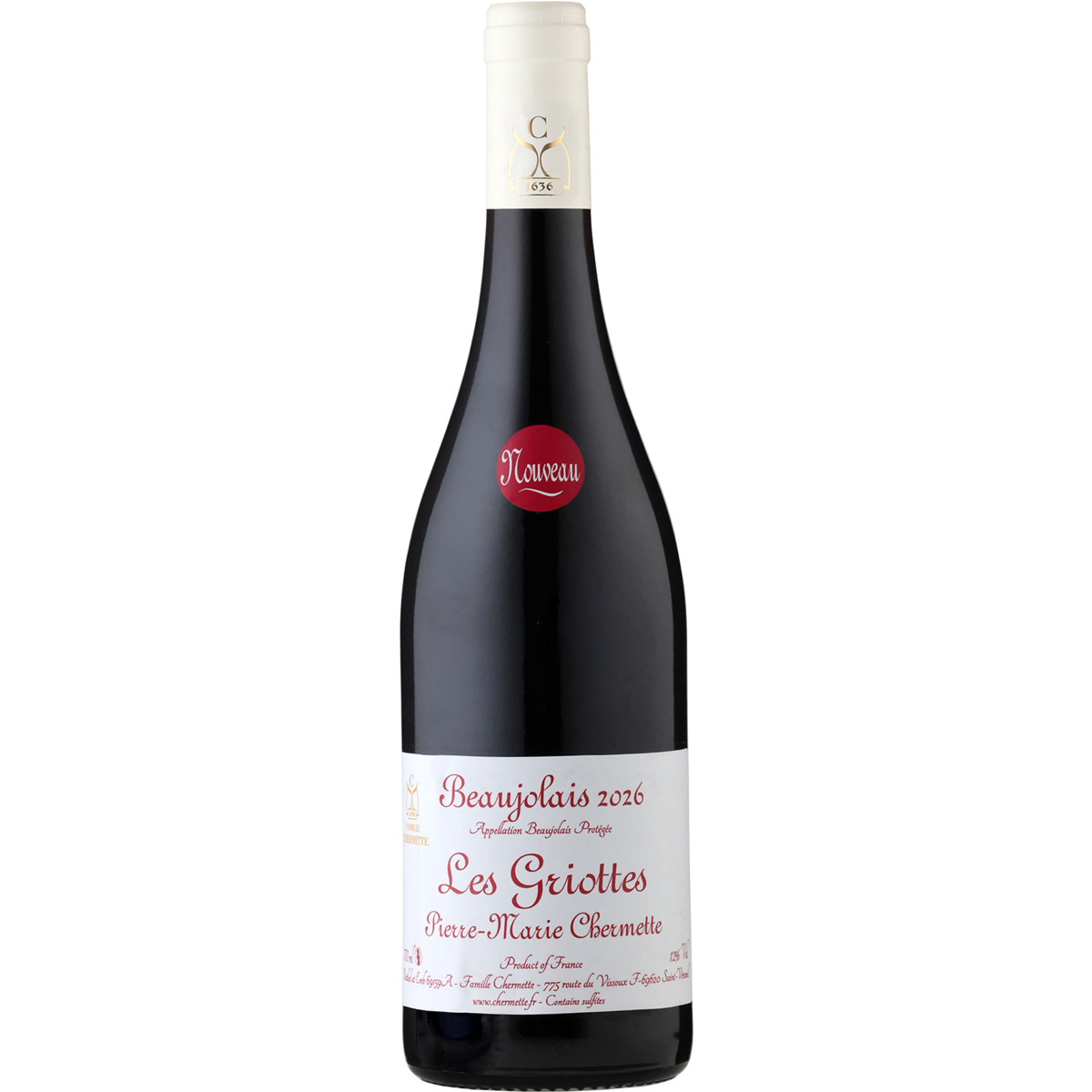 Beaujolais Nouveau Les Griottes Par Avion