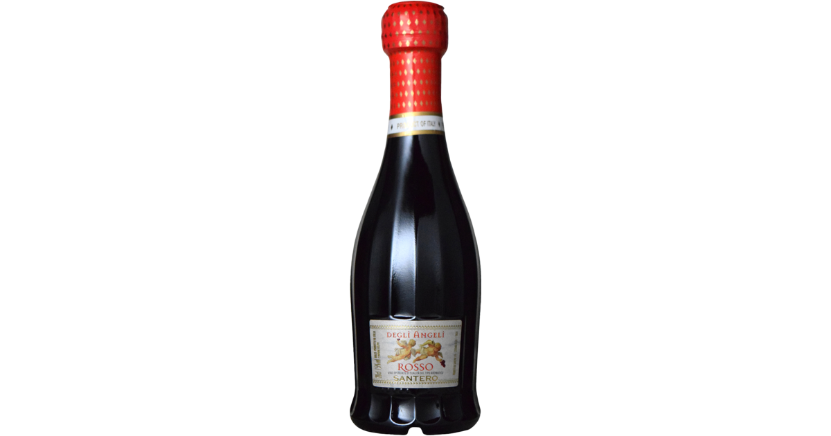 一流の品質一流の品質(スパークリング)天使のロッソ 200 クリアケース入 イタリア スパークリング 200ml ワイン 