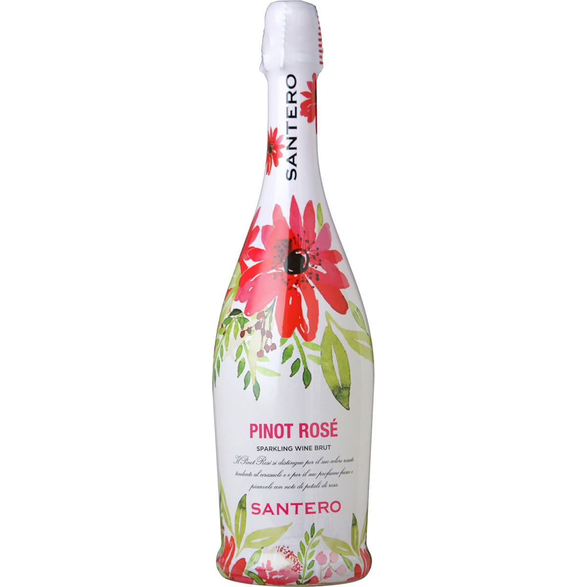 Pinot Rose Flower Bottle