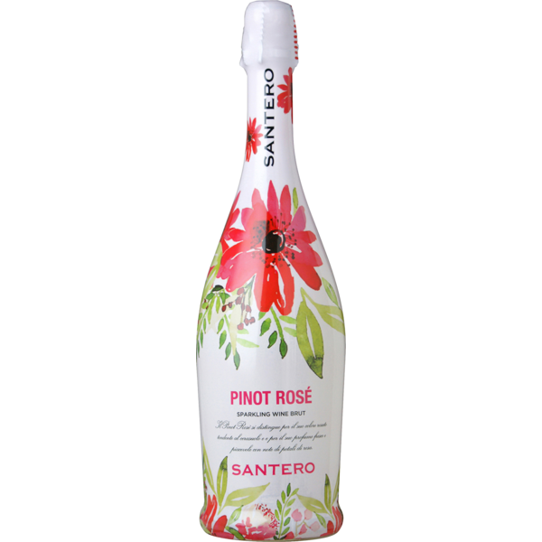 Pinot Rose Flower Bottle