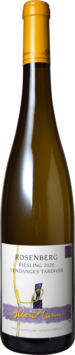 Alsace Riesling Rosenberg Vendanges Tardives