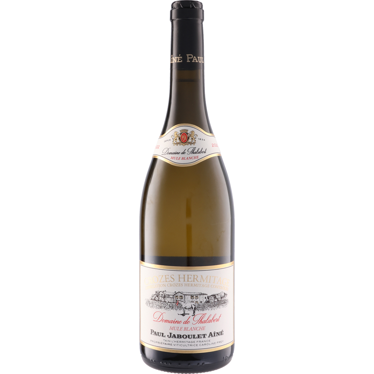 Crozes Hermitage Domaine de Thalabert Mule Blanche Blanc