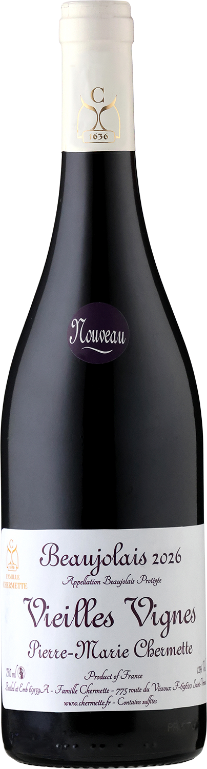 Beaujolais Nouveau Cuvee Vieilles Vignes Par Avion