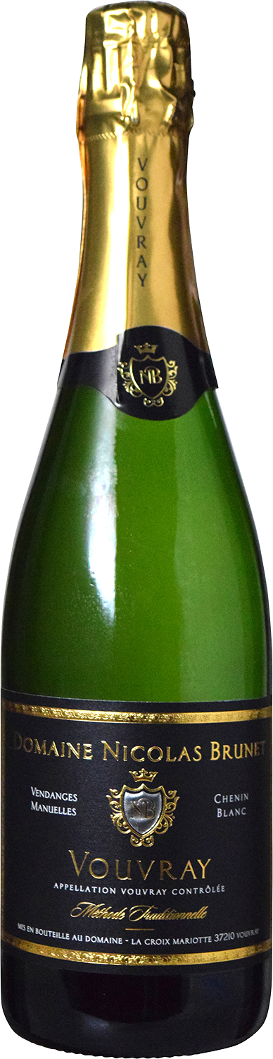 Domaine Nicolas Brunet Vouvray Methode Traditionnelle Extra Brut