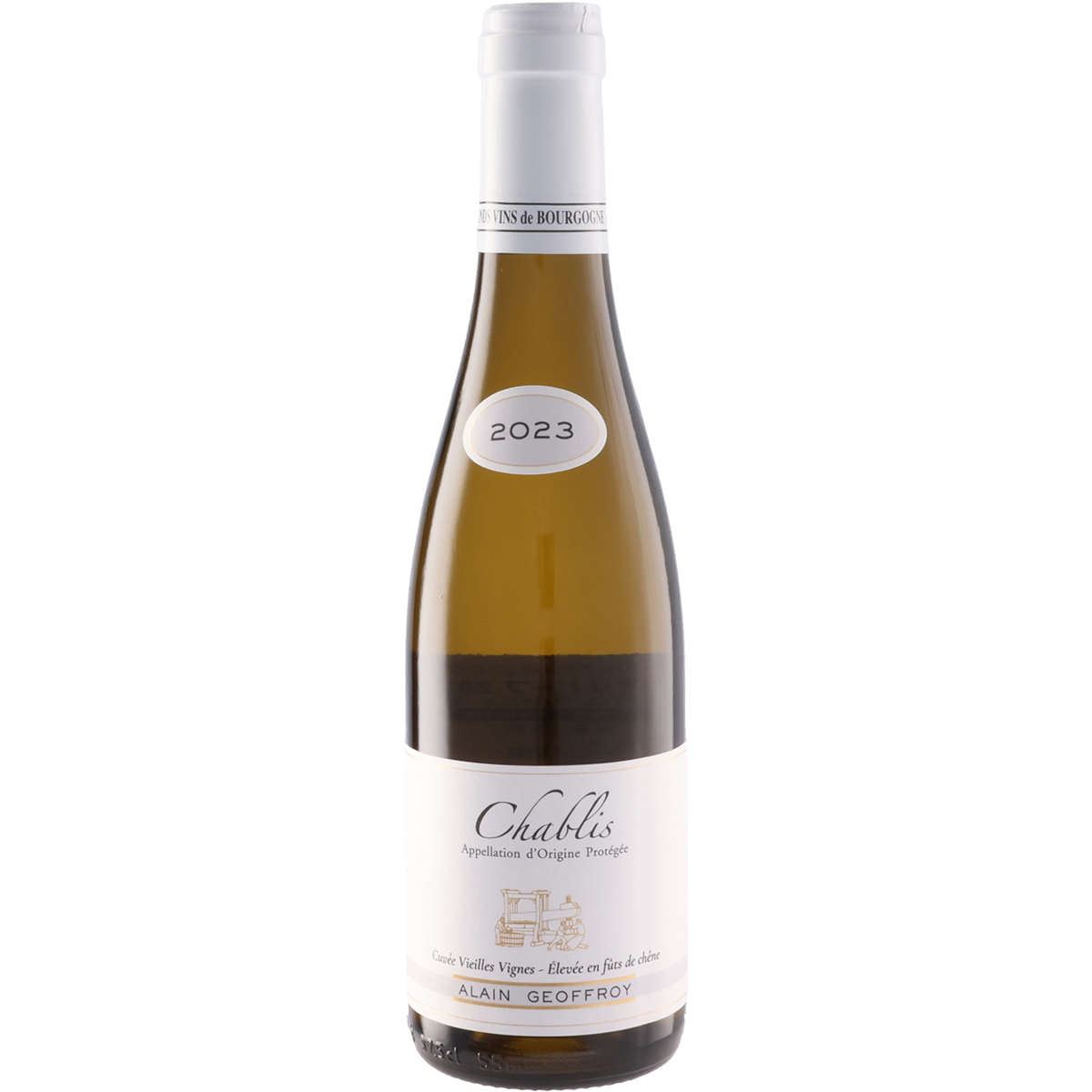 Chablis Cuvee Vieilles Vignes ''Elevee en Futs de Chene'' Half