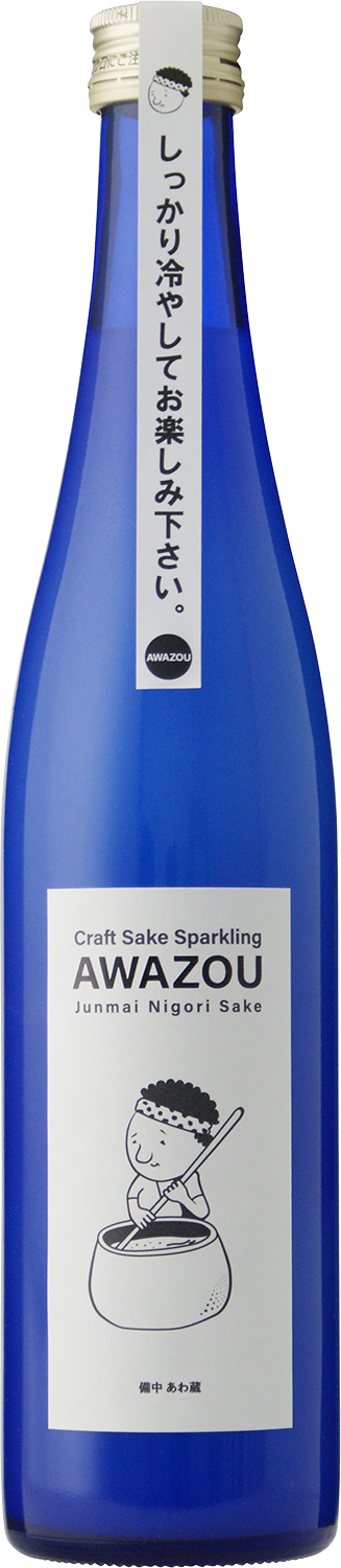 Bicchu-Awazou Sparkling-Junmai-Nigori