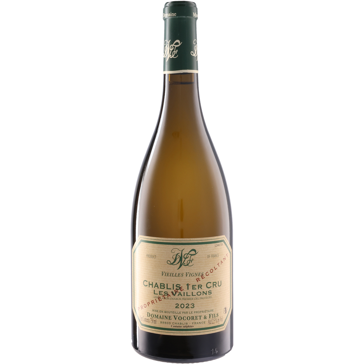 Chablis 1er Cru Vaillon Vieilles Vignes