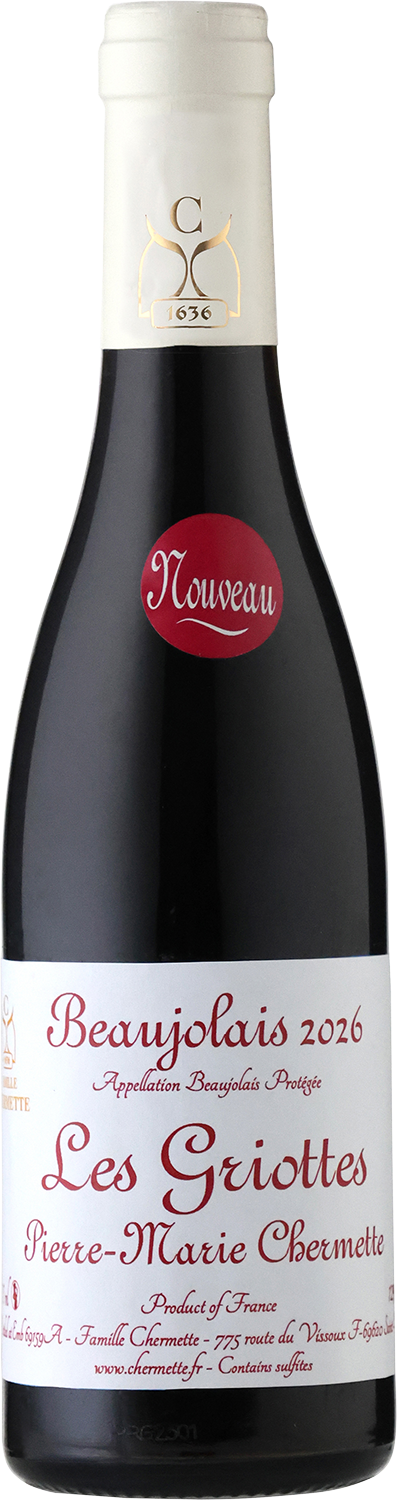Beaujolais Nouveau Les Griottes Par Avion Half