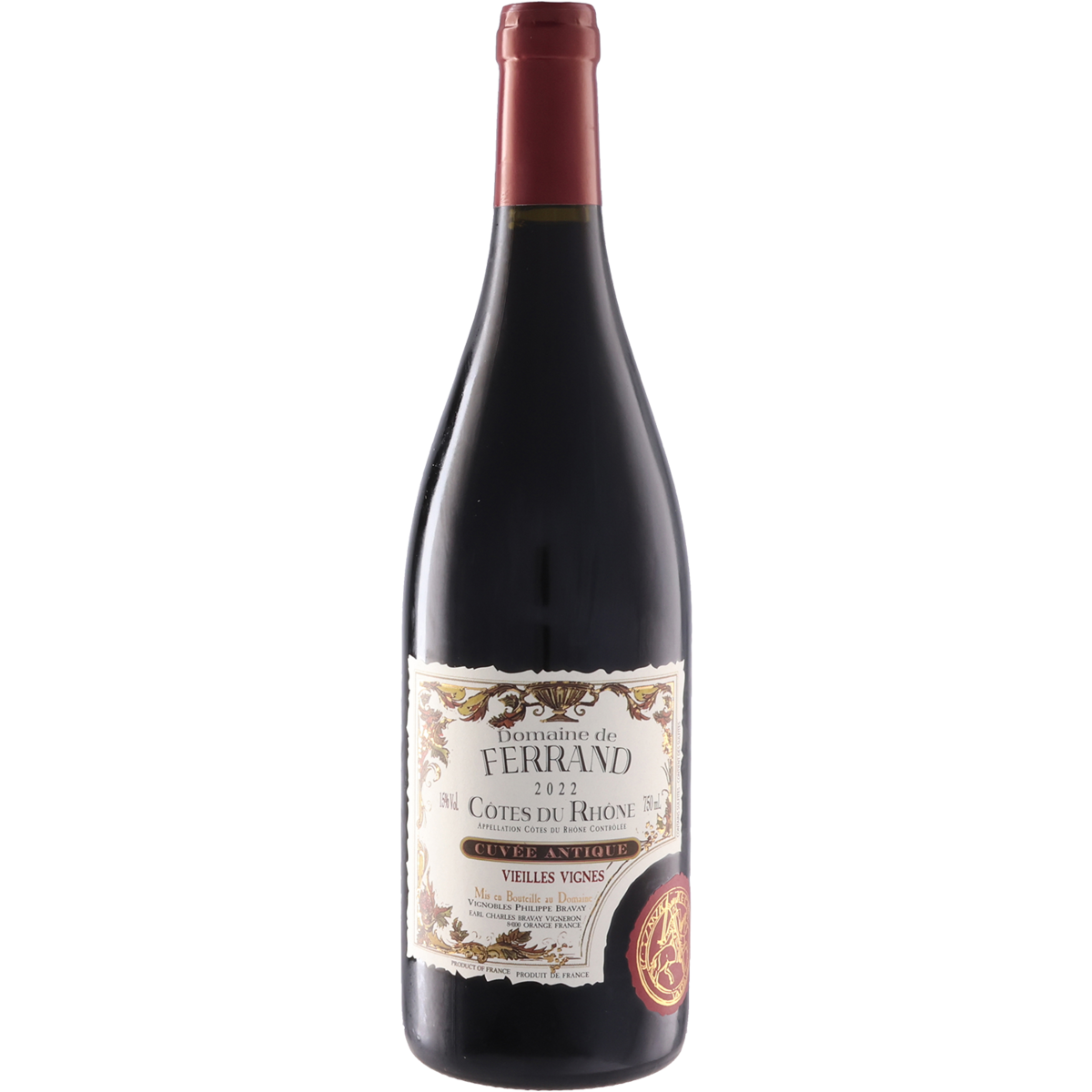 Cotes du Rhone Cuvee Antique Vieilles Vignes Rouge