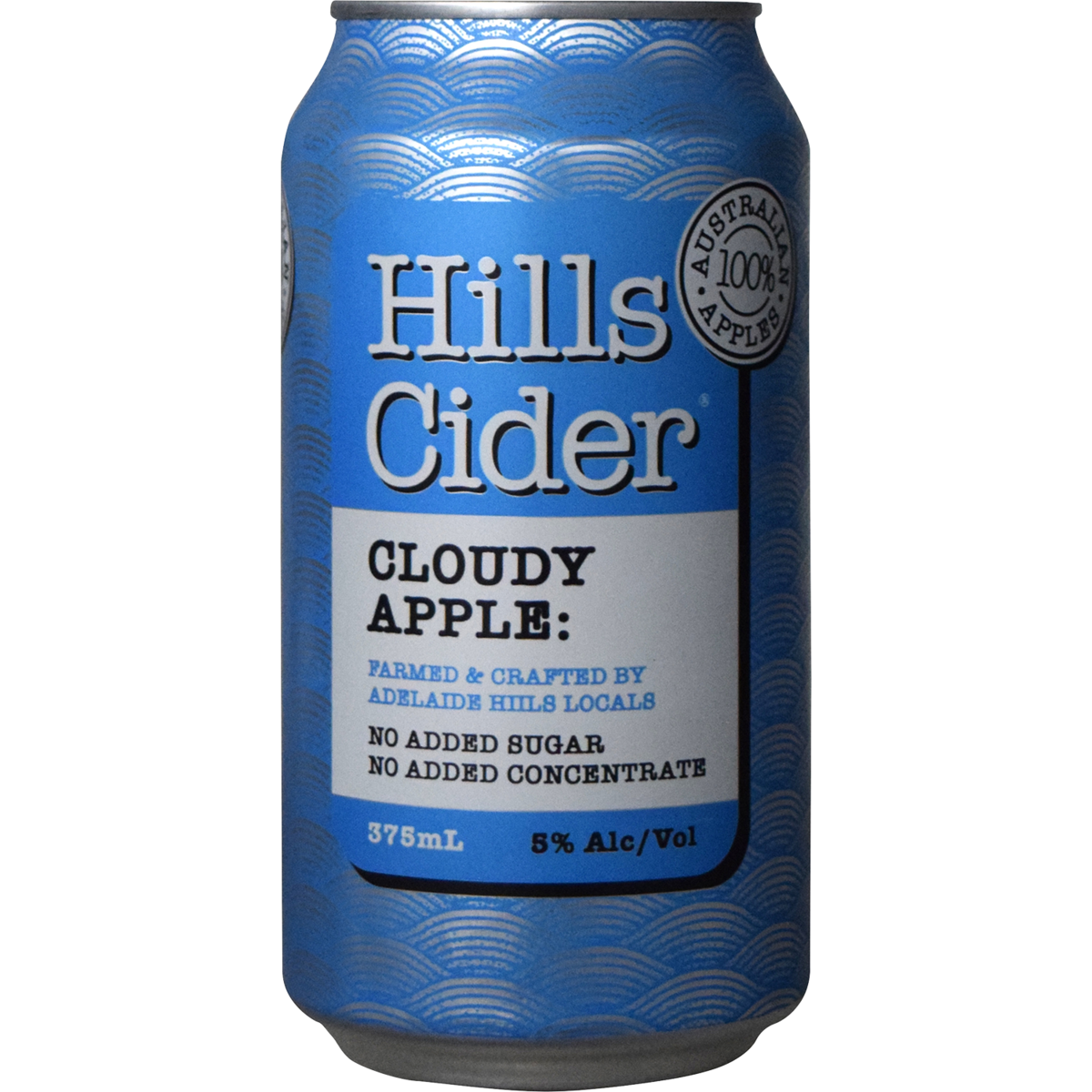 Hills Cider Cloudy Apple Cider 375ml Can