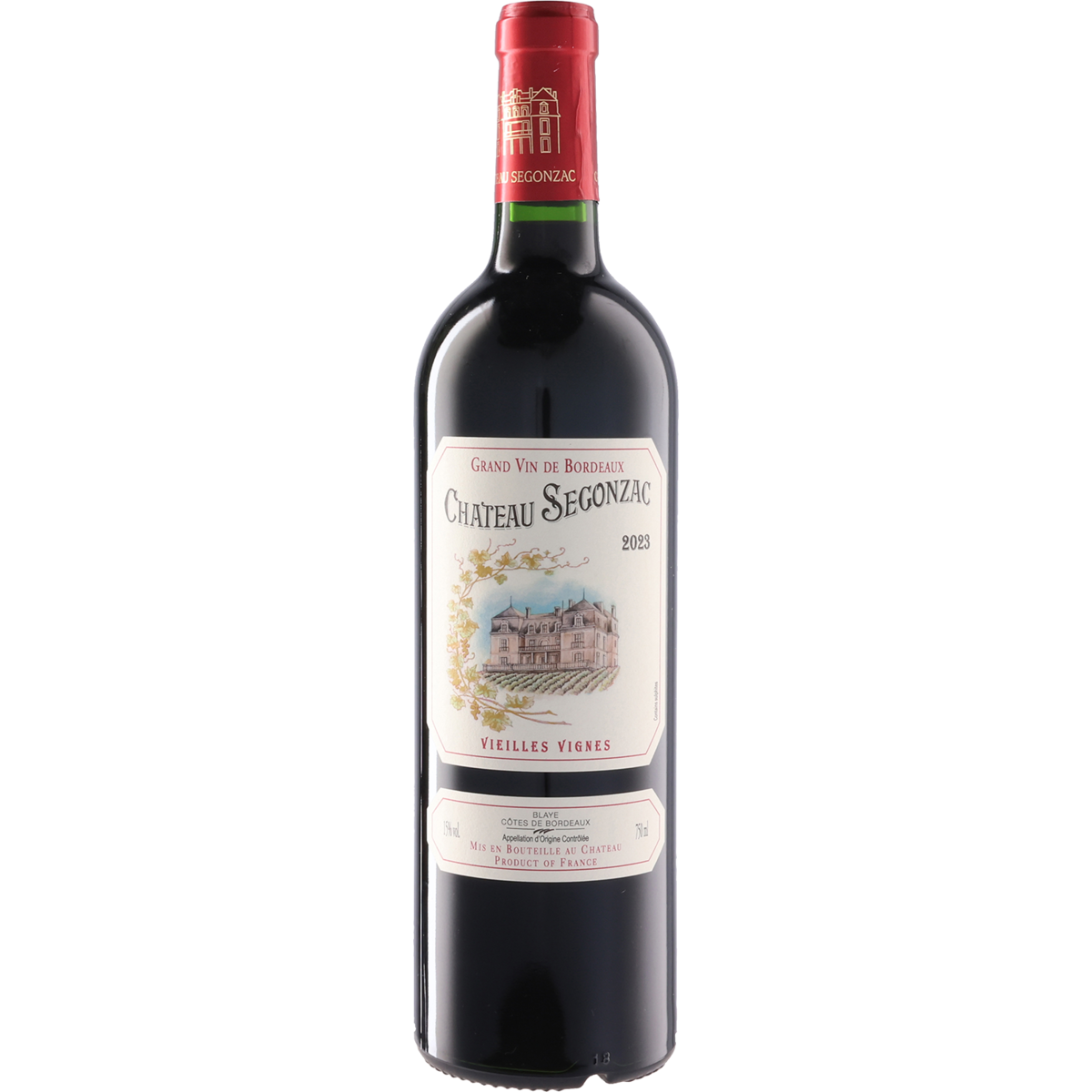 Chateau Segonzac 1979 赤ワイン シャトー・スゴンザック ヴィエイユ・ヴィーニュ｜ワインとその他の