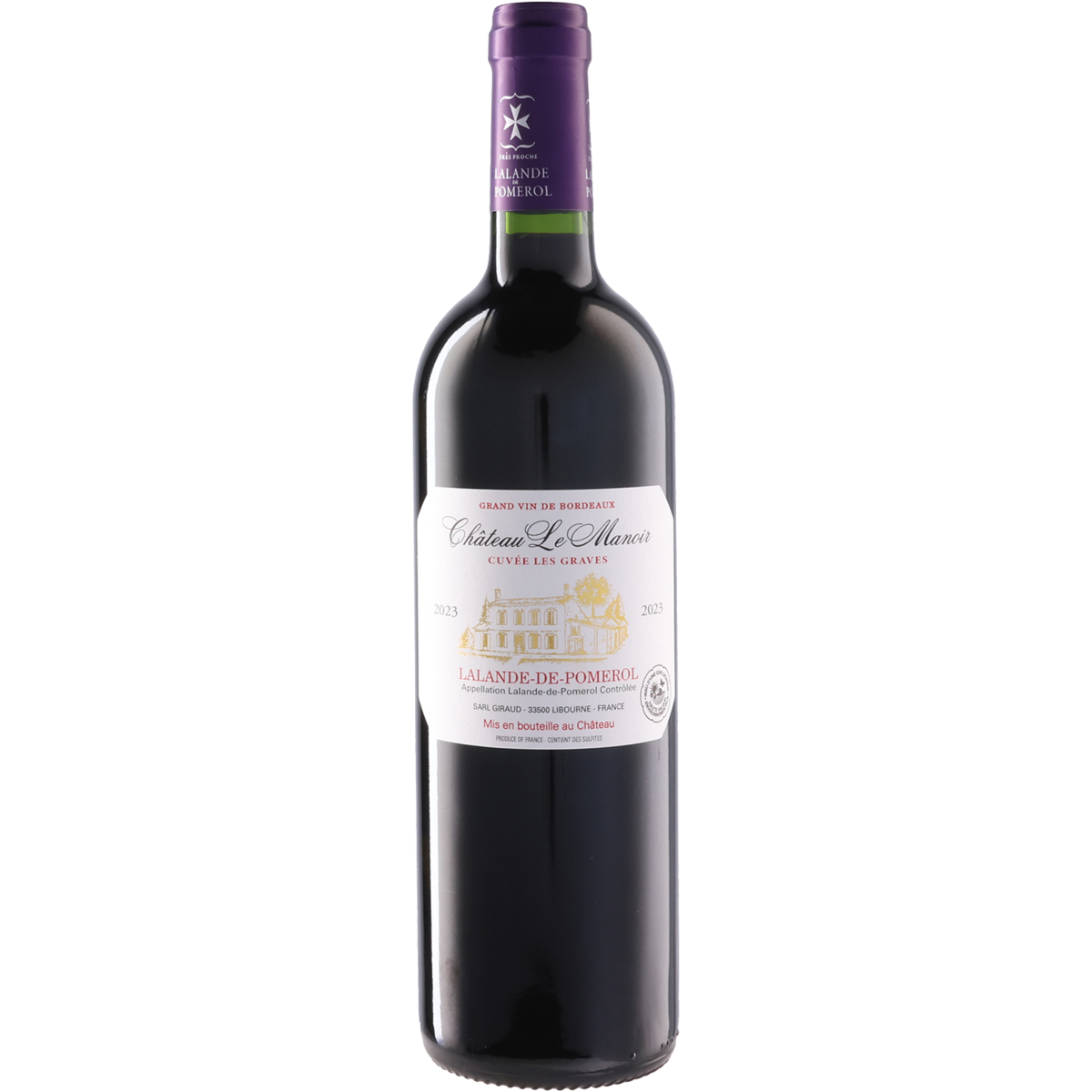Chateau Le Manoir Cuvee des Graves