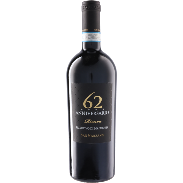 Anniversario 62 Primitivo di Manduria Riserva