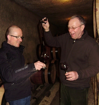 ピエール・ミレマン氏（左）とジャン・ルイ・アミオ氏（右）