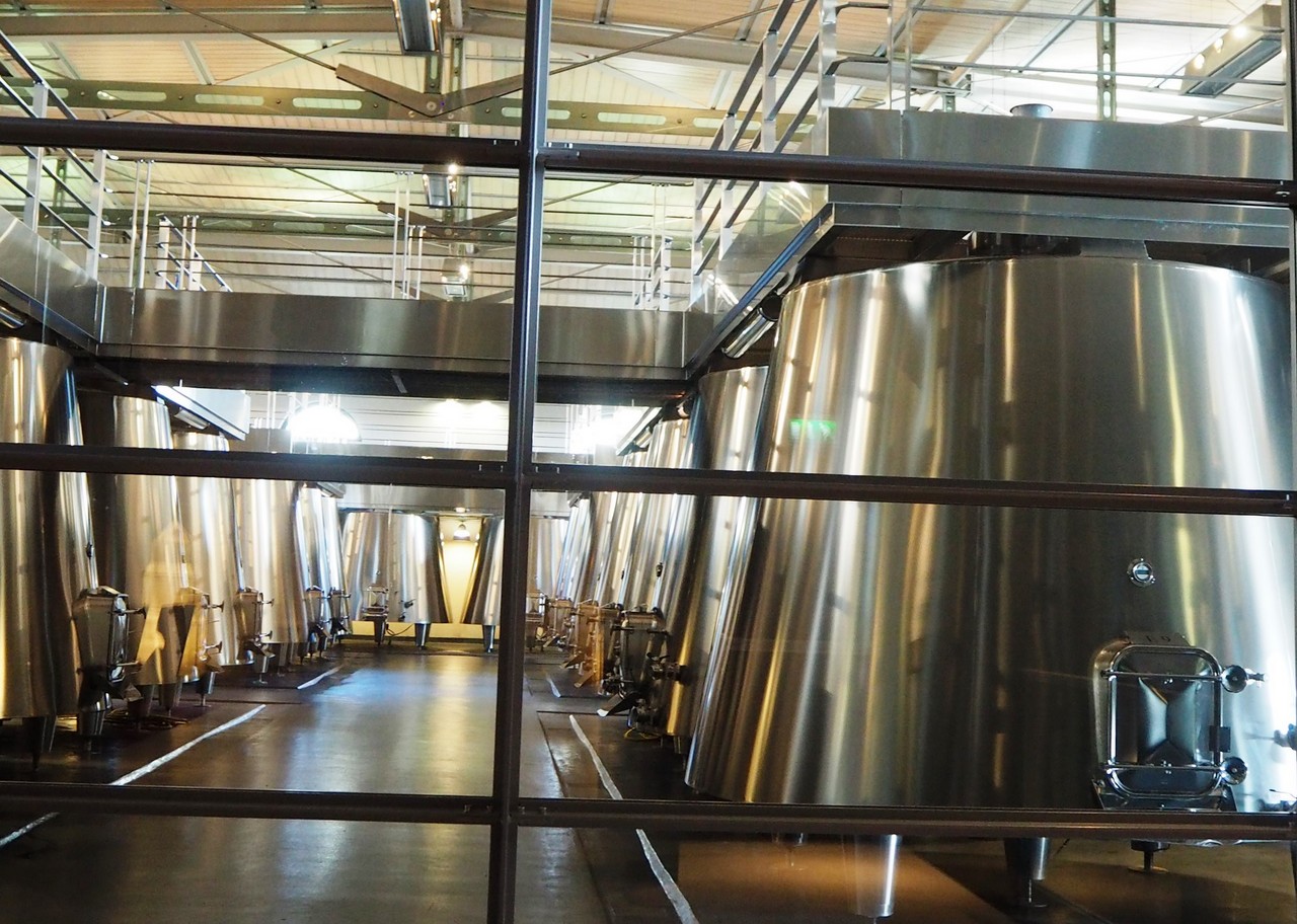 ステンレス製の醗酵槽