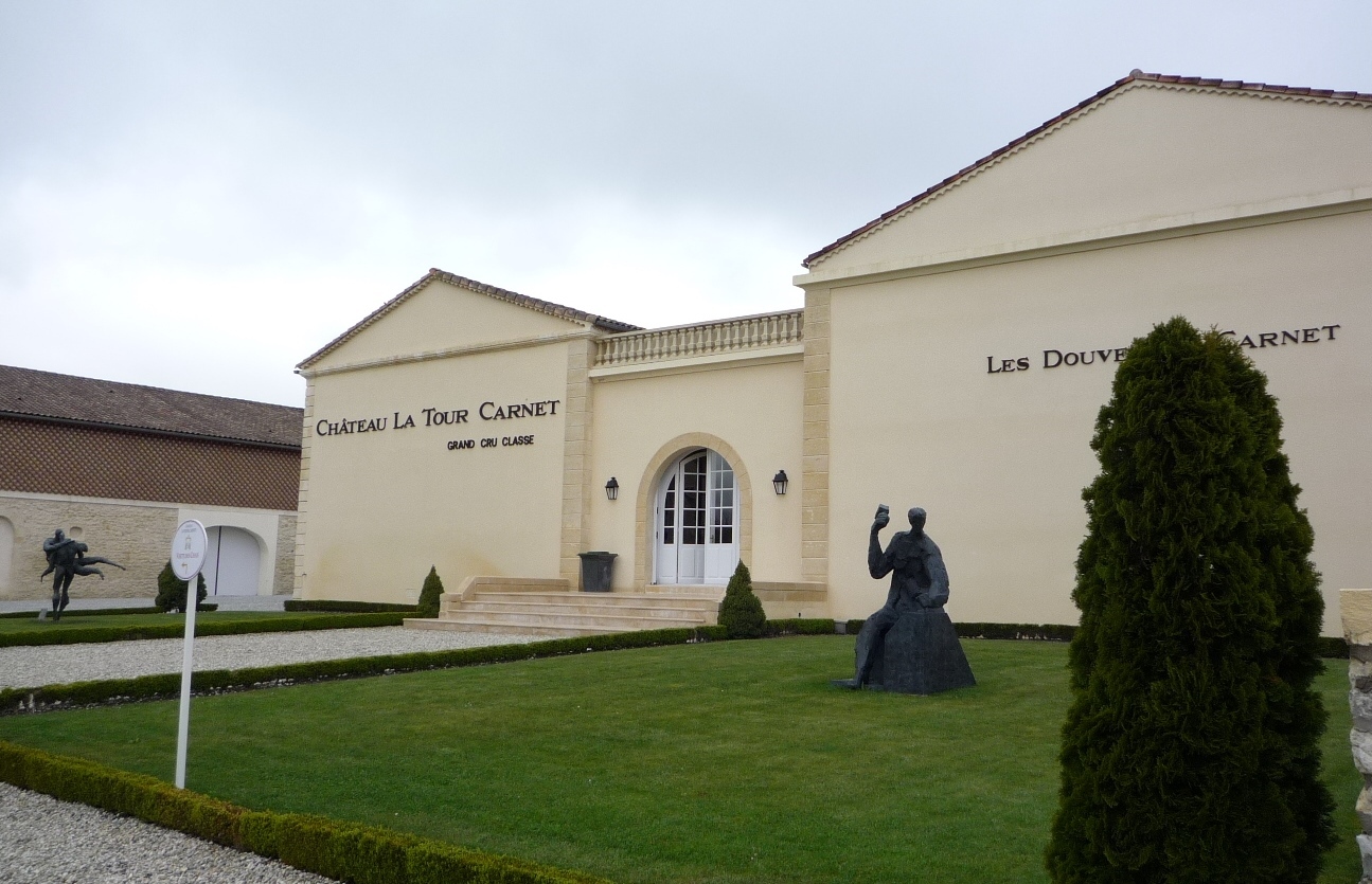 丹念に整備されたシャトー